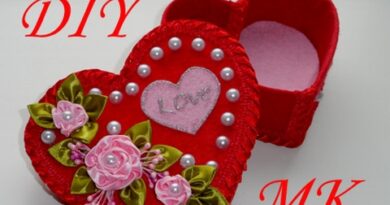 آموزش ساخت گل های روبانی ساده برای تزیین کادو همراه با ویدئو بی کلام